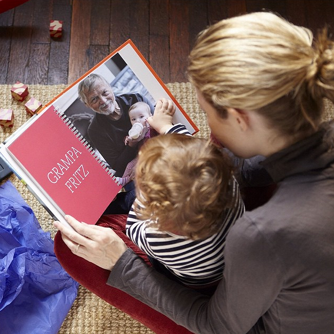 Affordable custom photo board books for Mother's Day from Pinhole Press