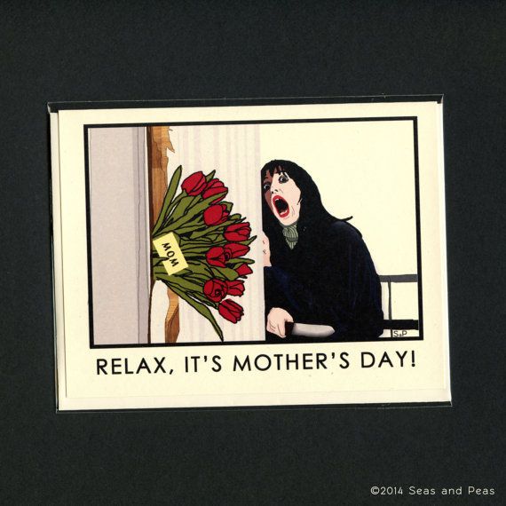 Funny Mother's Day Card: The Shining