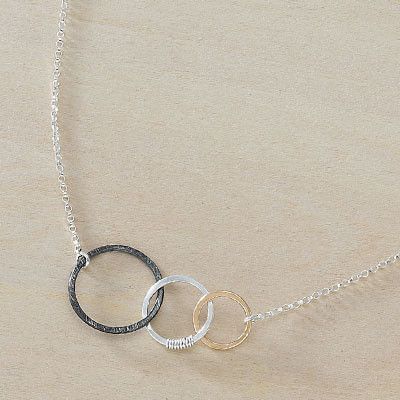 Mother's Day gifts for grandmas | Storied necklace representing three generations | Freshie + Zero