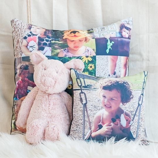 Mother's Day gifts for grandmas | Custom photo pillow from Instagram pics via Stitchtagram