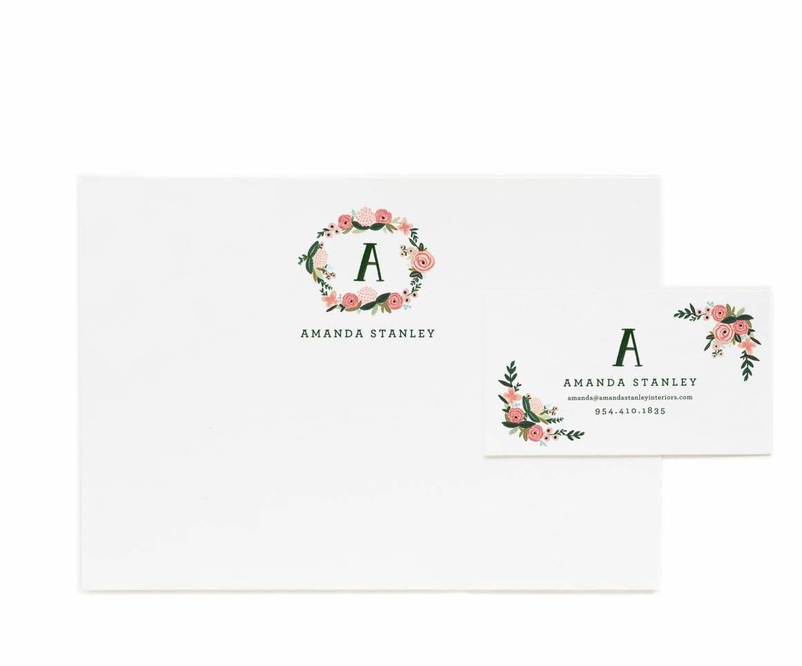 Personalized Mother's Day gifts: gorgeous custom stationery at Rifle Paper Co