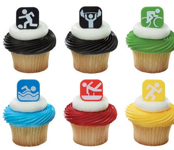 olympics cupcake toppers