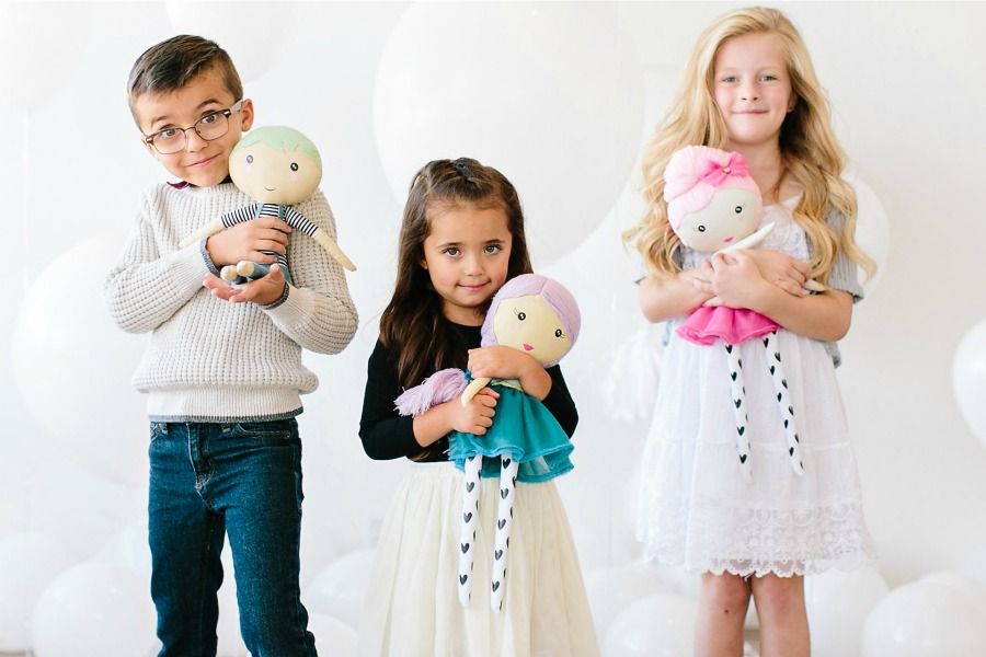 The Doll Kind: Each one donates another to a child in a hospital, orphanage or shelter