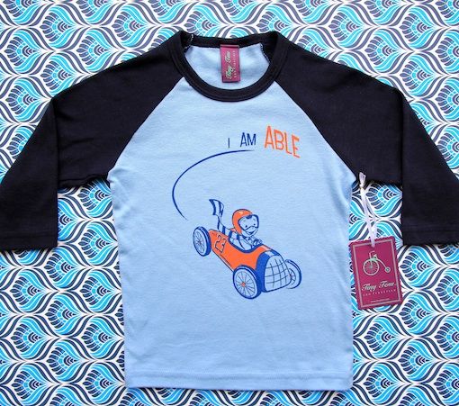 Tiny Teru shirts for babies and kids