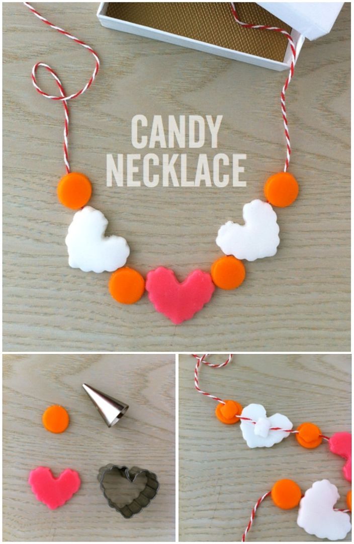 DIY candy necklace from Airheads! Valentine's gifts kids can make |tutorial at Shauna Younge