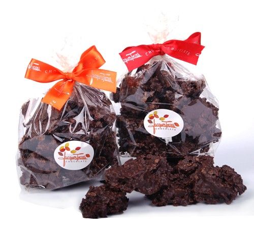 Jacques Torres chocolate covered Corn Flakes: Amazing last minute Valentines gift