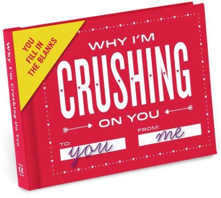 Why I'm crushing on you book | Romantic valentine's gifts for him under $50