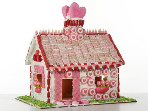 Cool Valentine's Day gift ideas for kids: DIY Candy Cottage Kit
