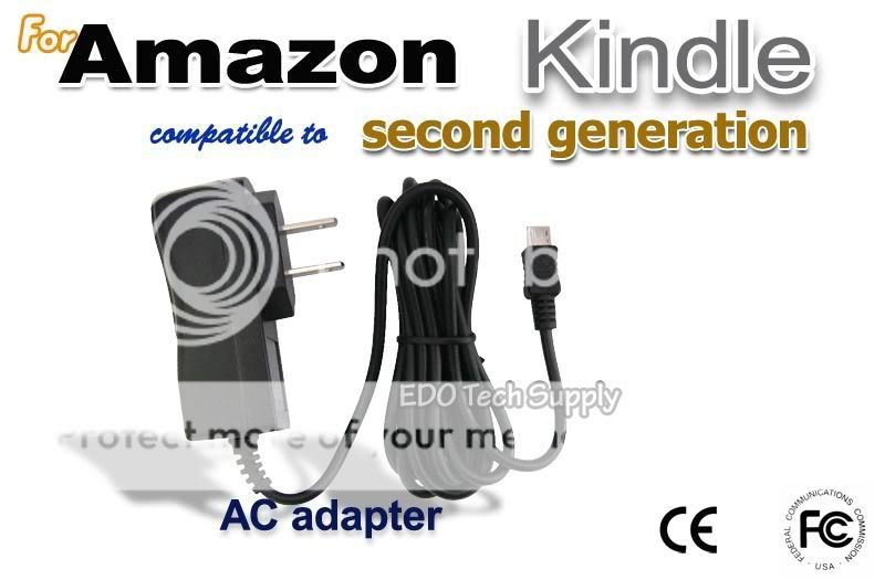 Kindle 2 DX eBook Reader AC Wall Charger Adapter