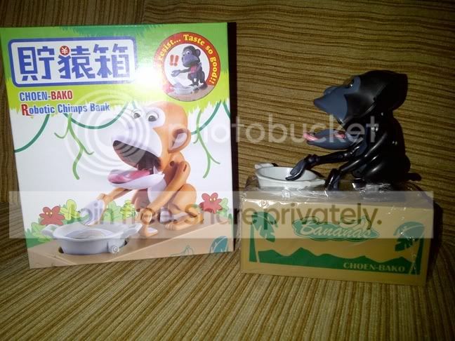 JUAL Celengan Pemakan Koin Choken Bako, Itazura, Choen